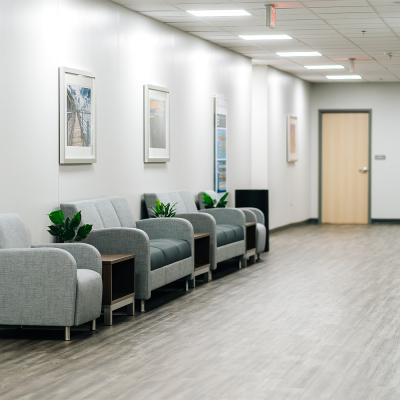 collaborative health partners healthplex patient waiting area